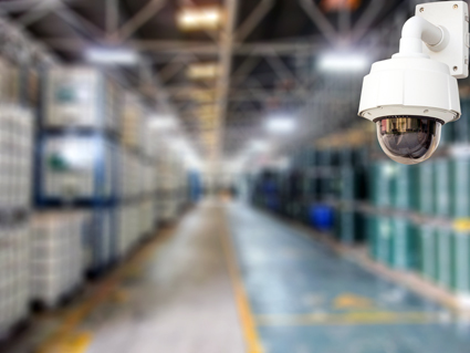Warehouse surveillance camera